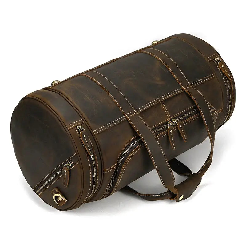 Sac de voyage en cuir pour homme