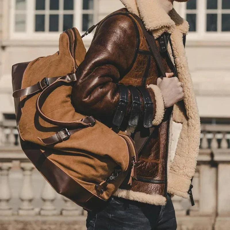 Sac de voyage en toile