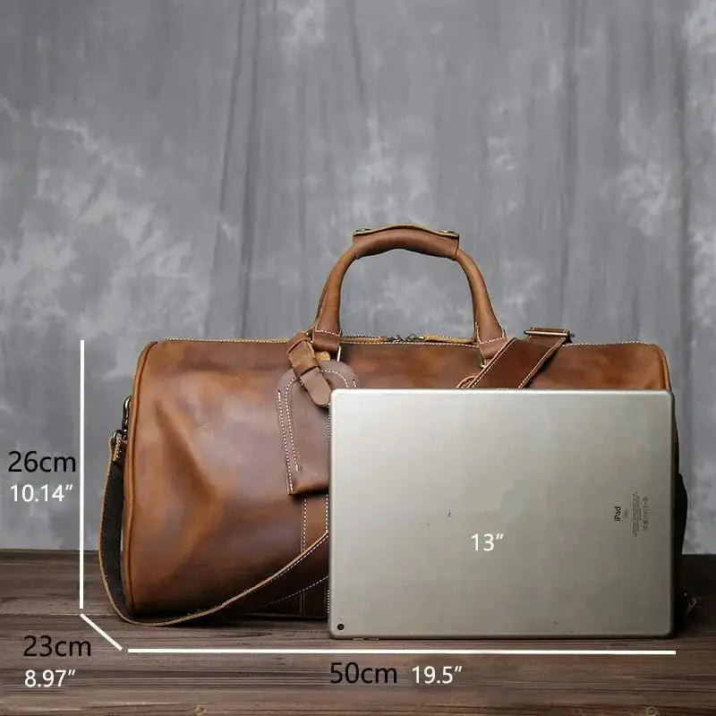 Sac de Voyage Homme en Cuir