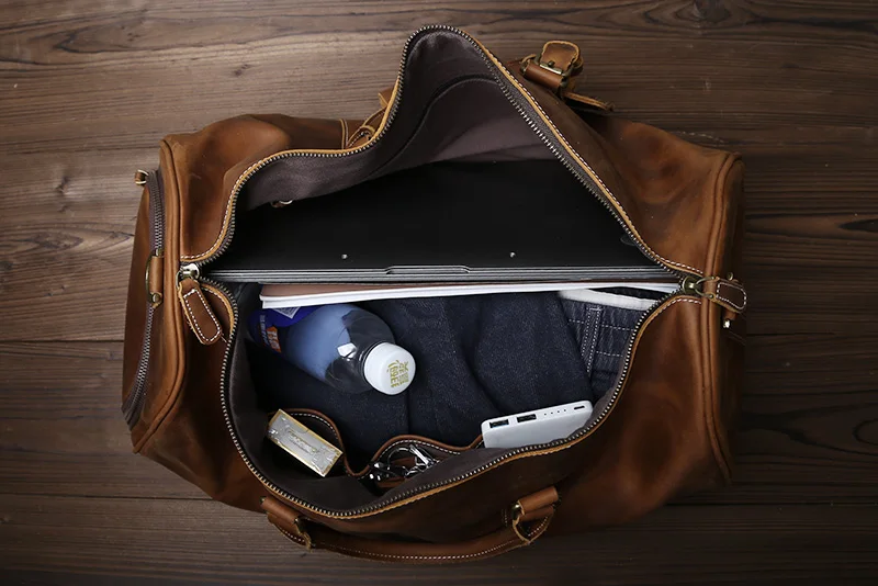 Sac de voyage homme en cuir