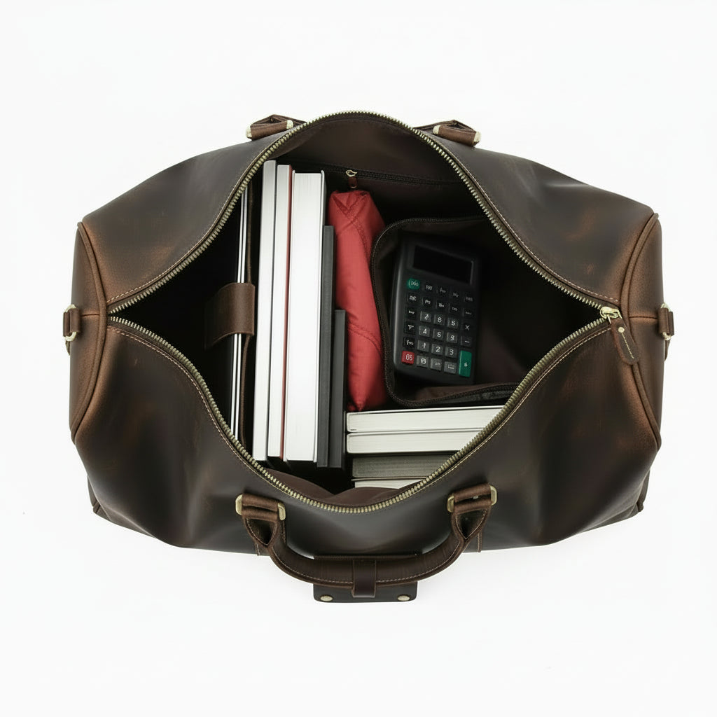 Sac en cuir de voyage pour homme