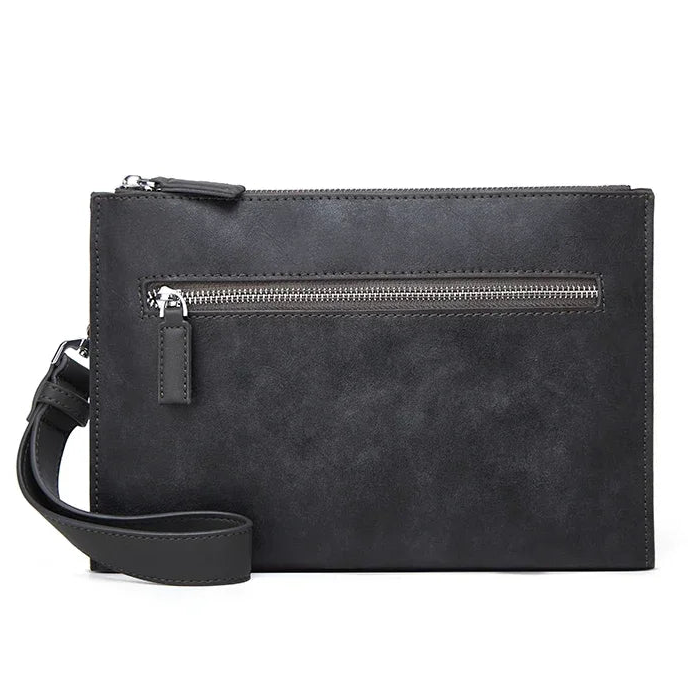 Sac pochette homme noir