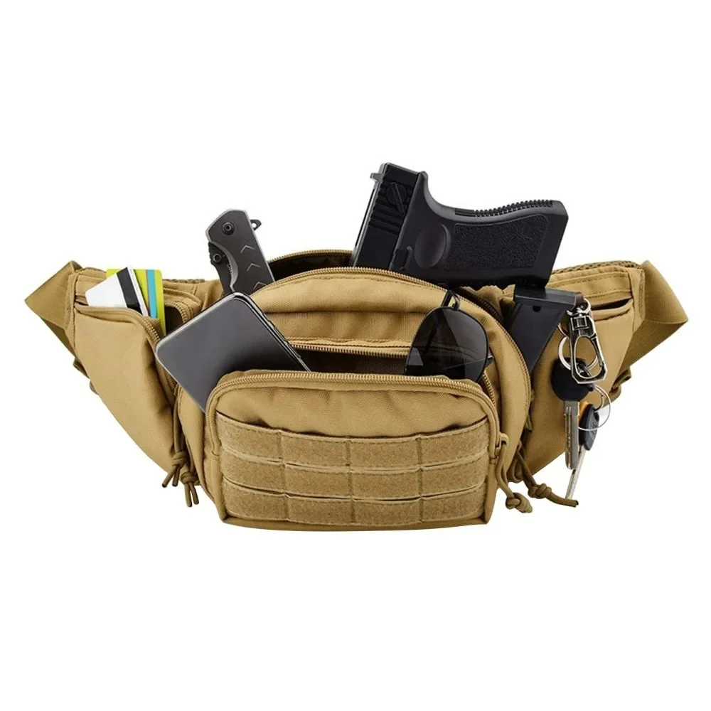 Sacoche banane homme tactique
