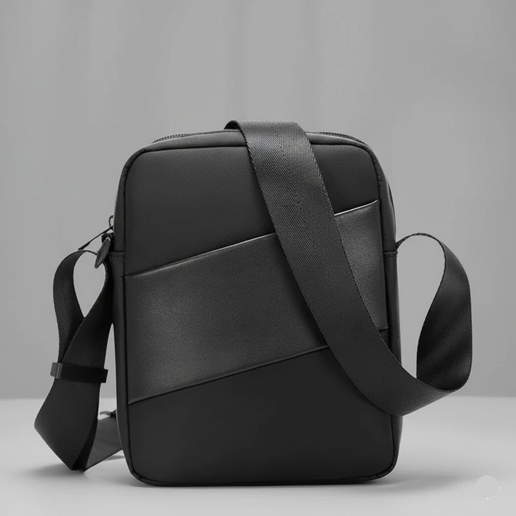 Sacoche bandoulière noir homme