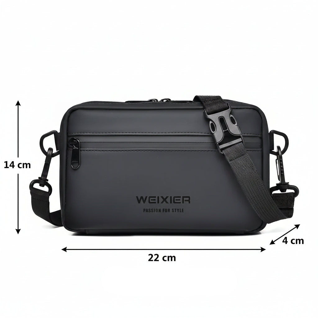 Sacoche bandoulière pour homme imperméable