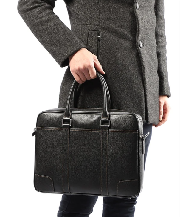 Sacoche cuir ordinateur homme
