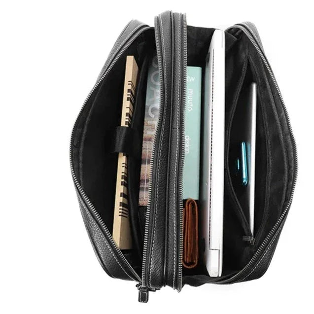 Sacoche cuir ordinateur homme