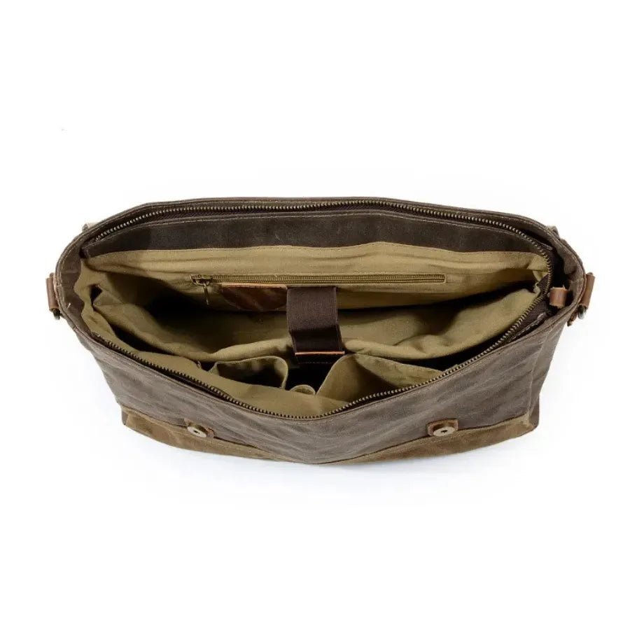 Sacoche cuir vintage homme