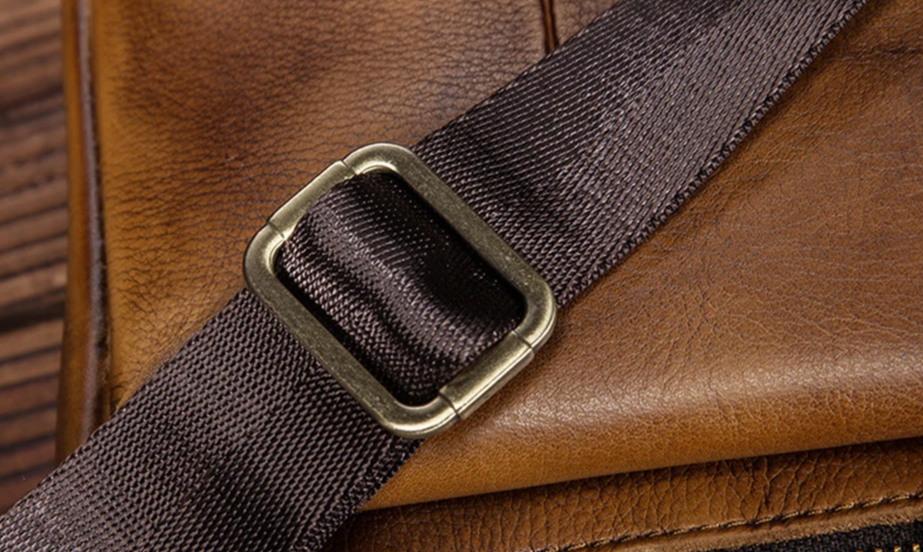 Sacoche de jambe cuir homme