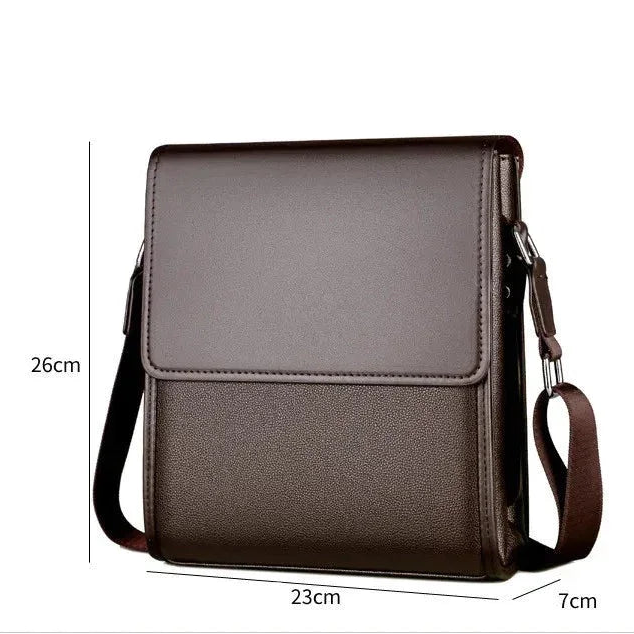 Sacoche homme à rabat