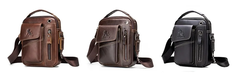 Sacoche homme bandoulière cuir