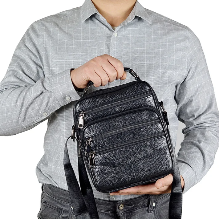 Sacoche homme cuir