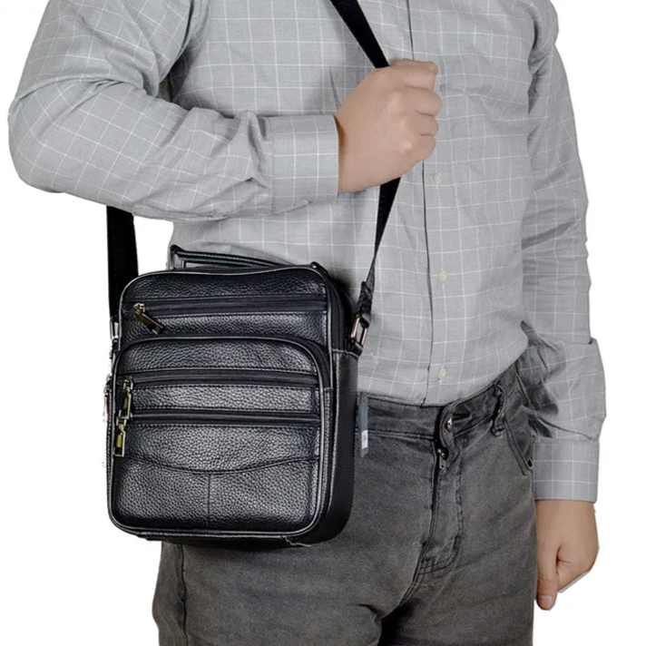 Sacoche homme cuir