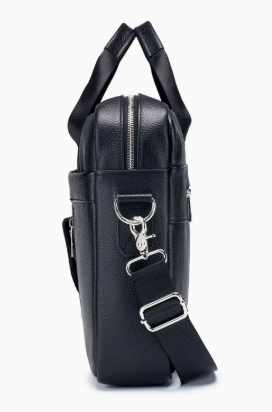 Sacoche homme cuir noir