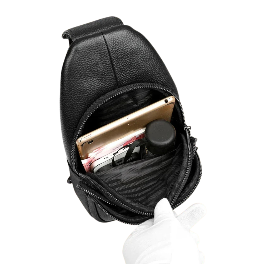 sacoche homme noire tendance