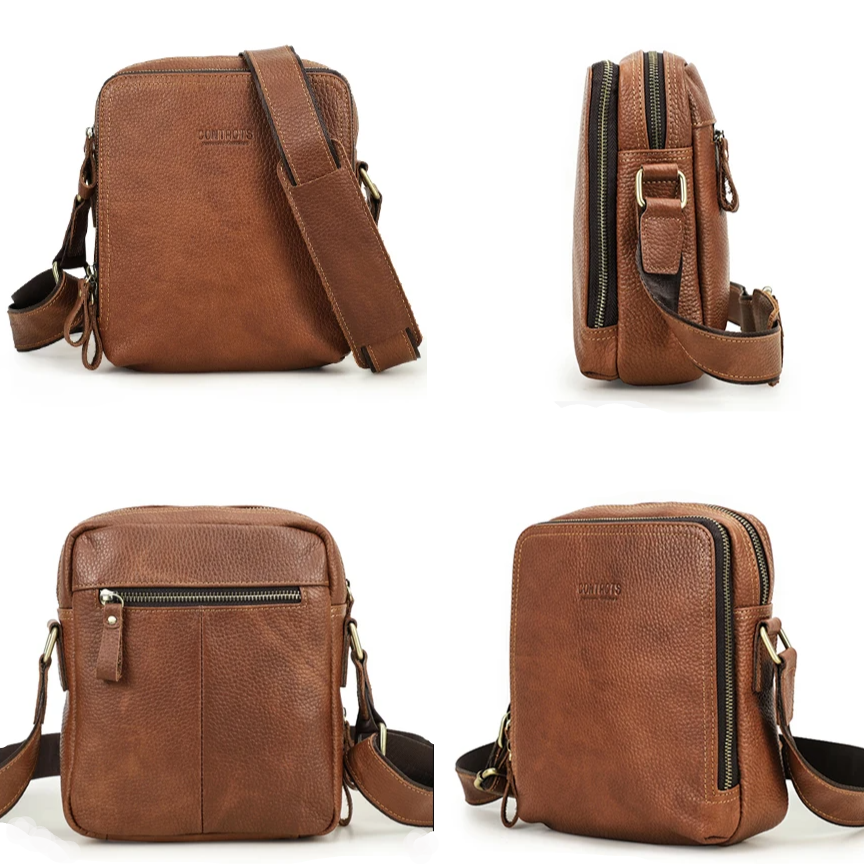 Sacoche homme vintage