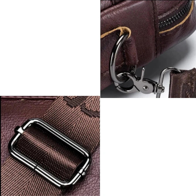 Sacoche ordi cuir homme