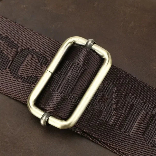 Sacoche poitrine cuir homme bandoulière