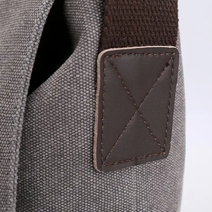 Sacoche toile homme