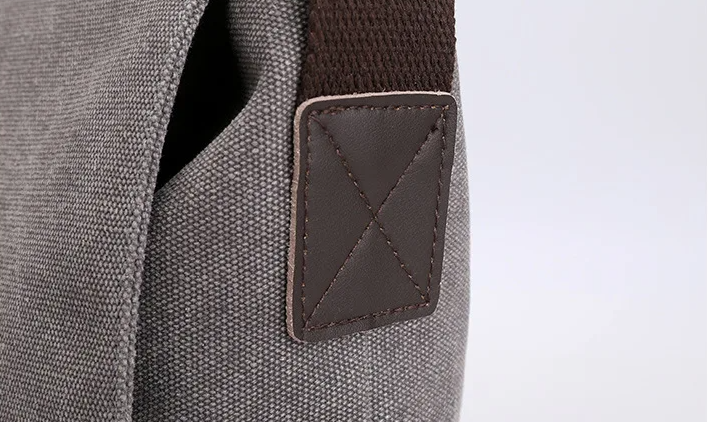Sacoche toile homme