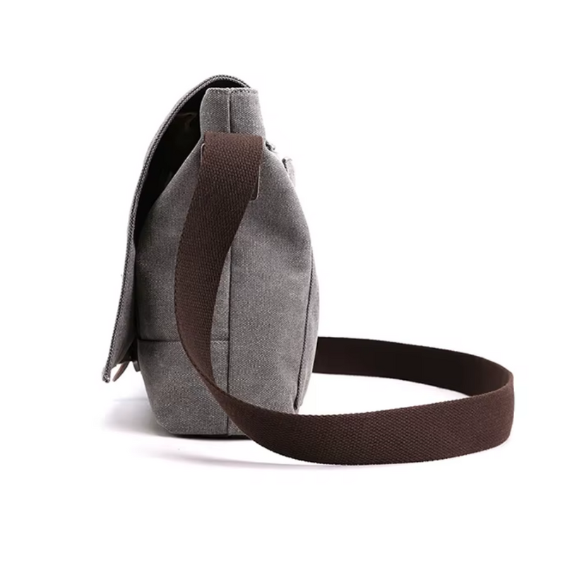 Sacoche Bandoulière Homme Edinet Gris - Marque Oxbow, Neuf