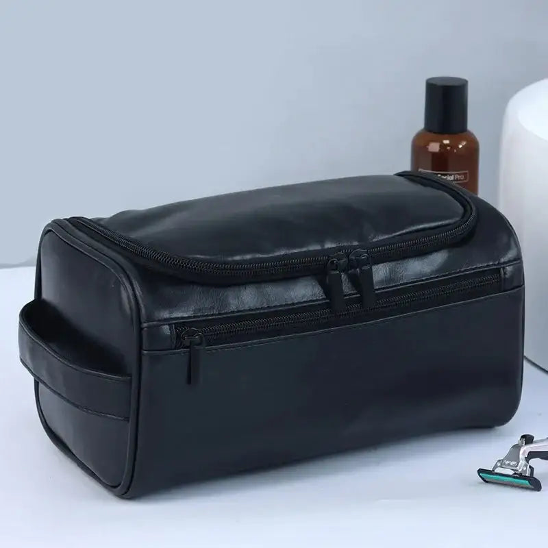 Trousse de toilette homme de voyage noir