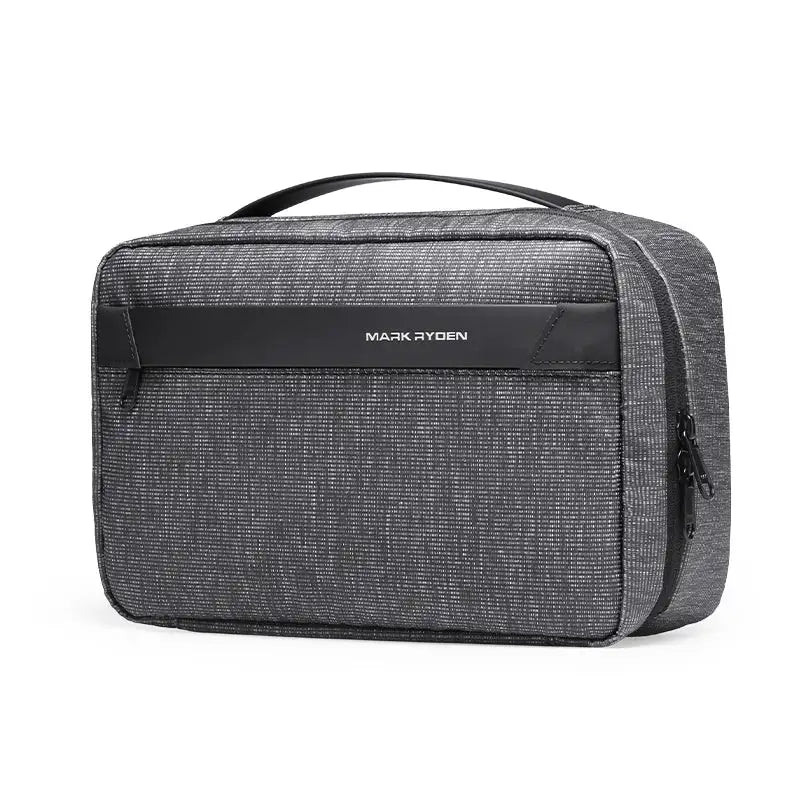 Trousse de Toilette Homme Luxe Gris Clair