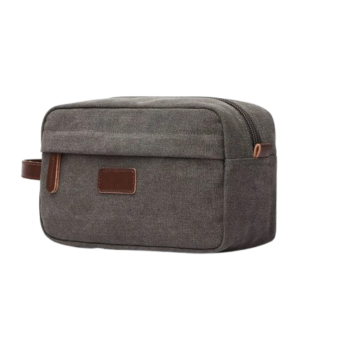 Trousse de voyage homme gris